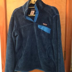 Blue Patagonia Women’s Re-Tool Snap-T Pullover